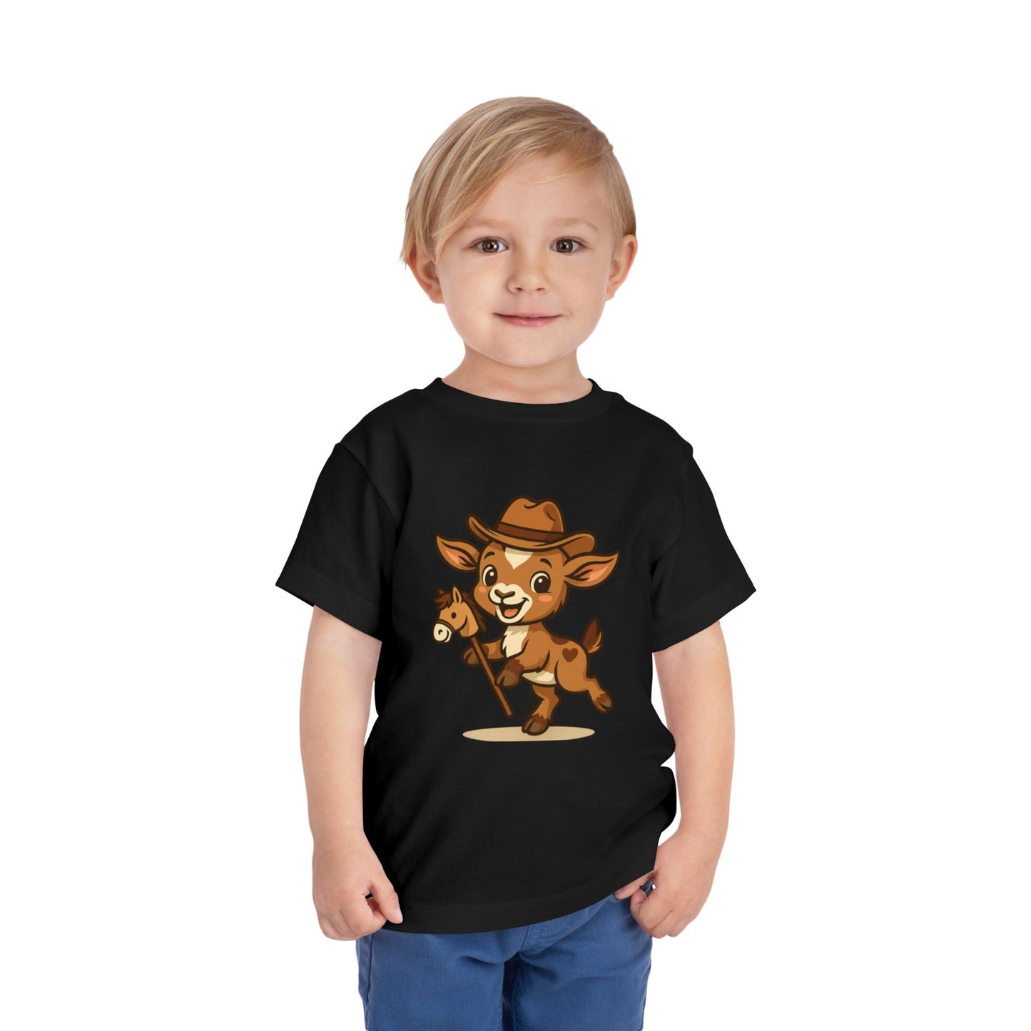 Rodeo Kid T-Shirt – Country Farm Style Kids Tee | Rustic Western Theme Shirt | Playful Animal Graphic Top | Fun Gift for Boys & Girls
