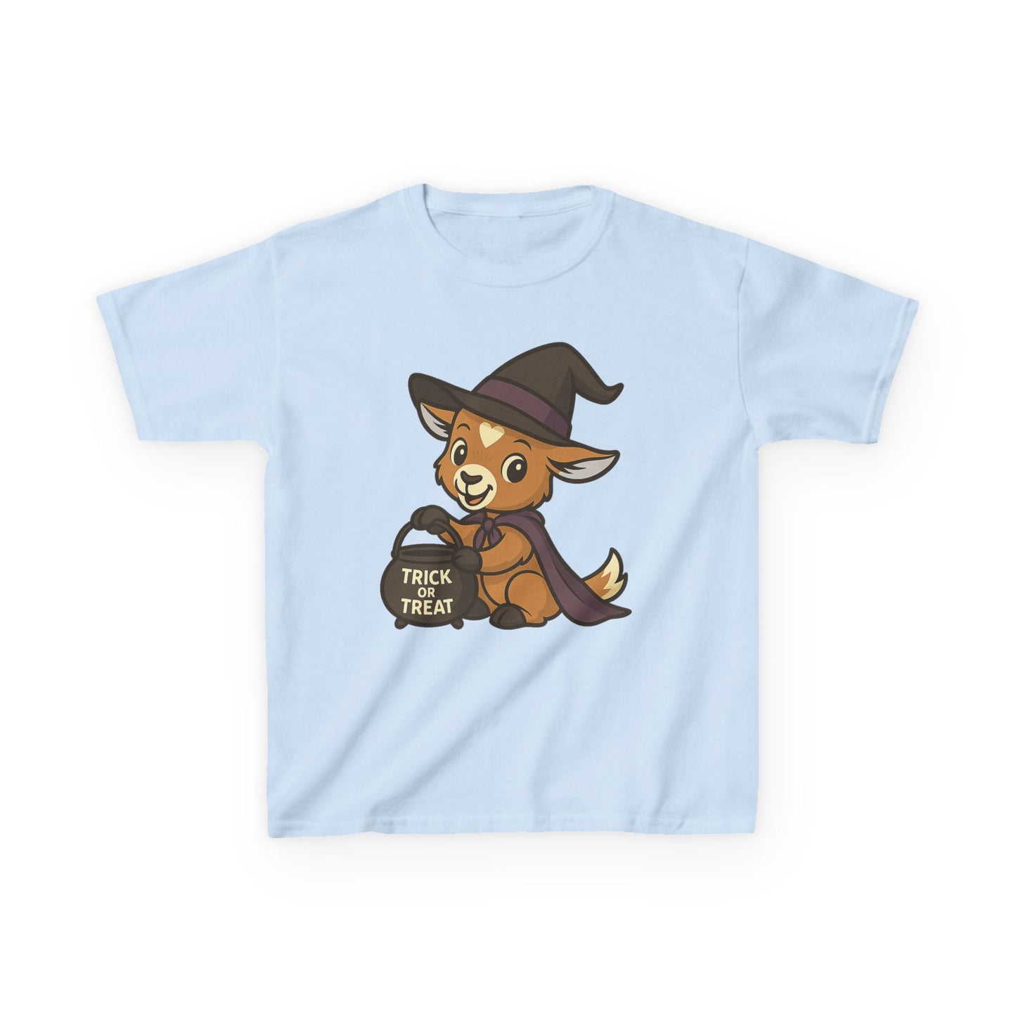 Youth Halloween 1 - Witchy Trick or Treat Kid T-Shirt | Exclusive HorsePlay Gifts Art