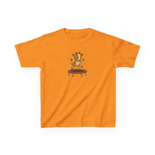 Youth Bouncy Kid T-Shirt | Fun Kids Cotton Shirt | Birthday Gift for Kids | Trampoline Lover Tee | Cute Animal Tee