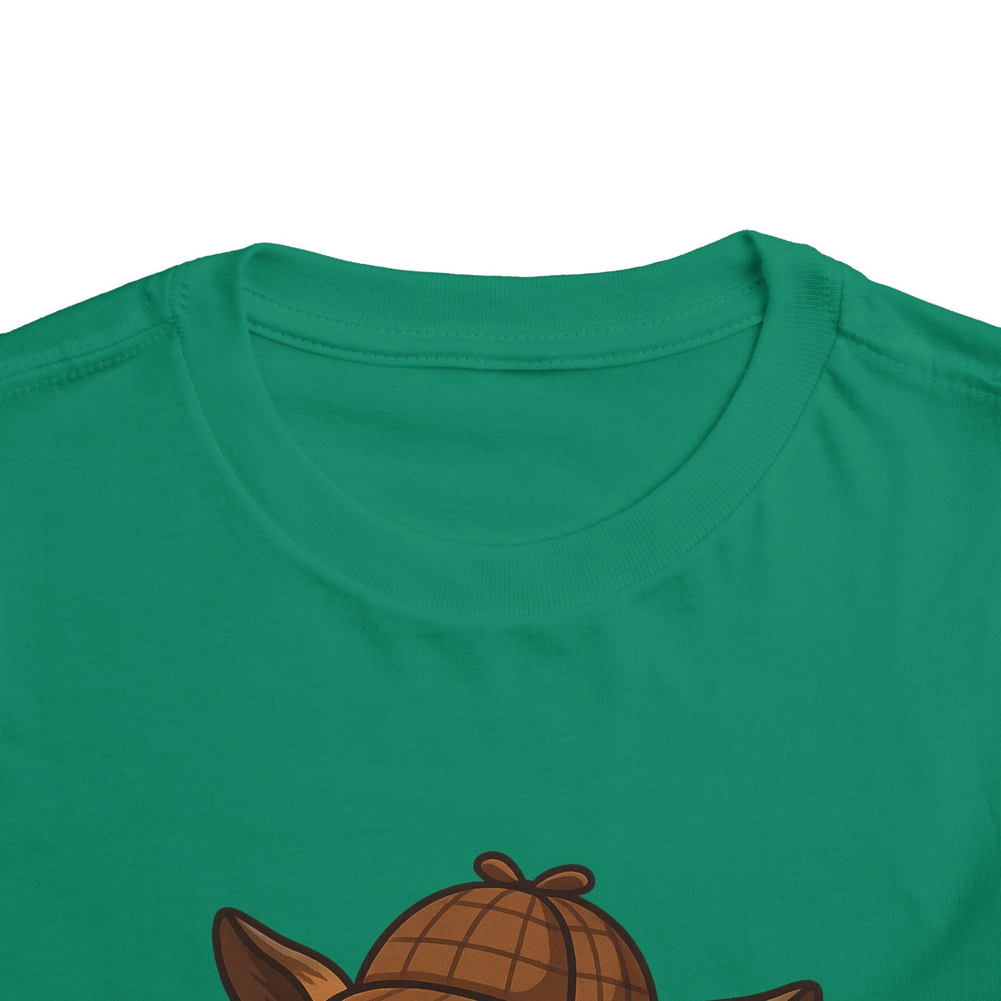 Smart Kid T-Shirt – Detective Toddler Tee | Unisex Baby Shirt | Cute Animal Graphic Top | Fun Playtime Outfit | Adorable Gift for Kids