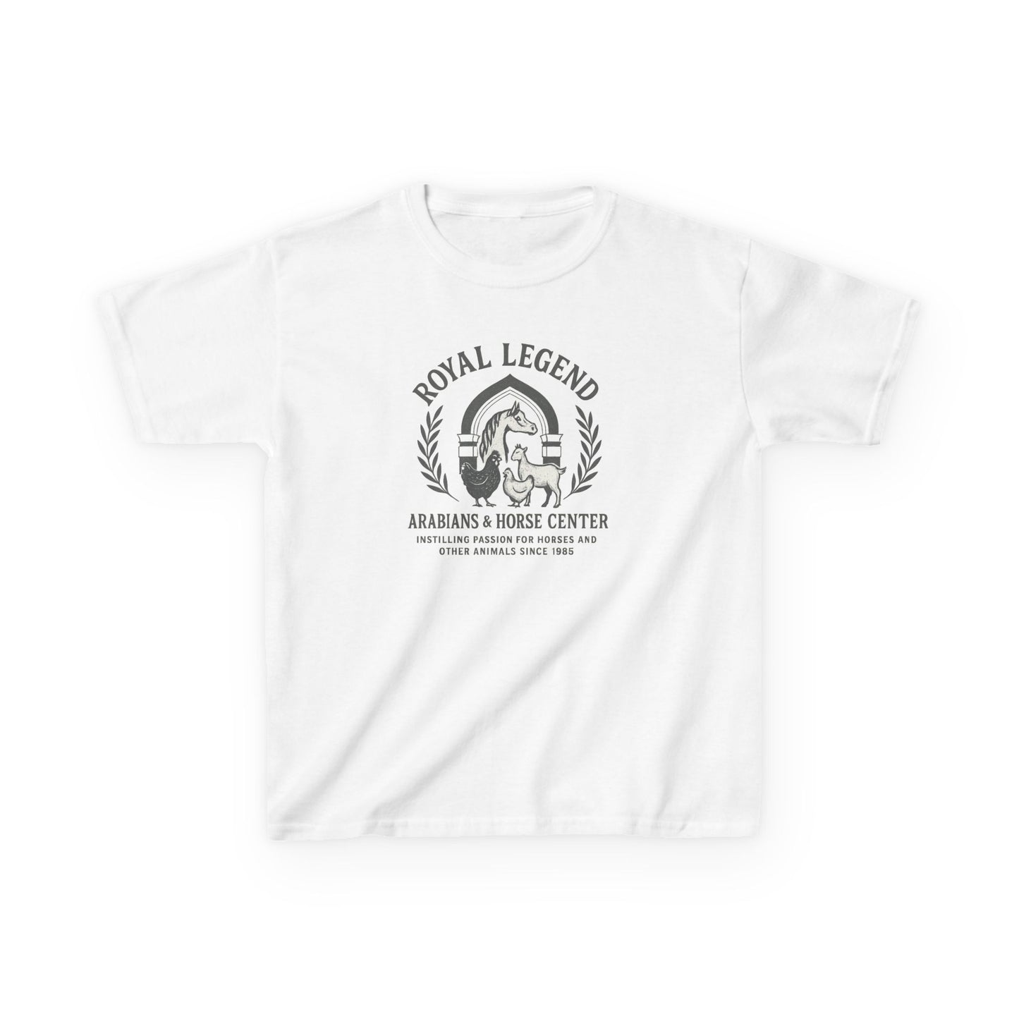 Youth Vintage Royal Legend T-Shirt | Kids Casual Wear | Comfy Top for Children | Ideal Gift for young farm lovers