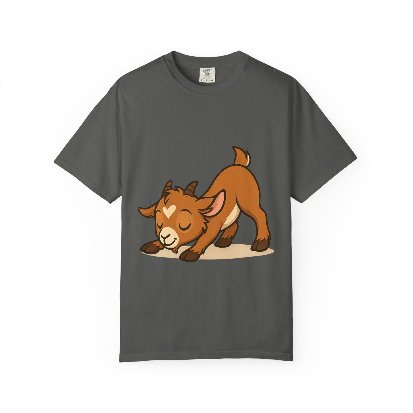 Yoga Kid Crew Neck T-Shirt, Animal Lover Shirt, Funny Unisex T-Shirt, Gift for Adults, Farm Themed Apparel, Everyday Casual Wear