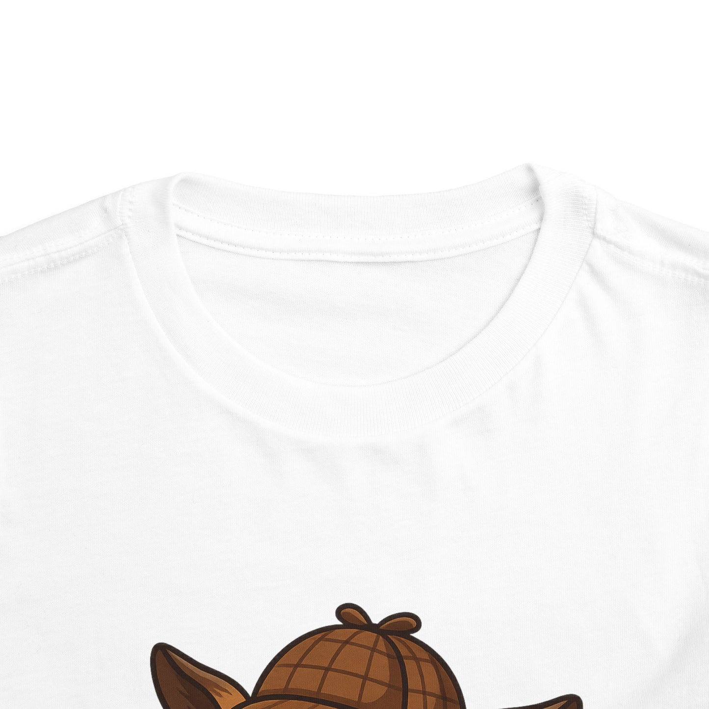 Smart Kid T-Shirt – Detective Toddler Tee | Unisex Baby Shirt | Cute Animal Graphic Top | Fun Playtime Outfit | Adorable Gift for Kids