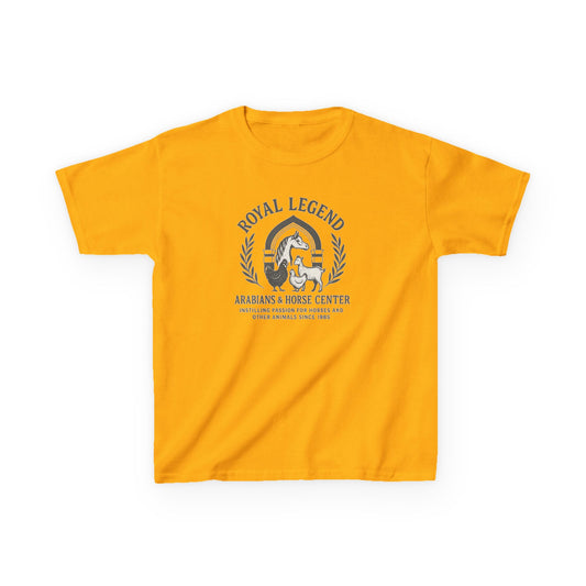Youth Vintage Royal Legend T-Shirt | Kids Casual Wear | Comfy Top for Children | Ideal Gift for young farm lovers