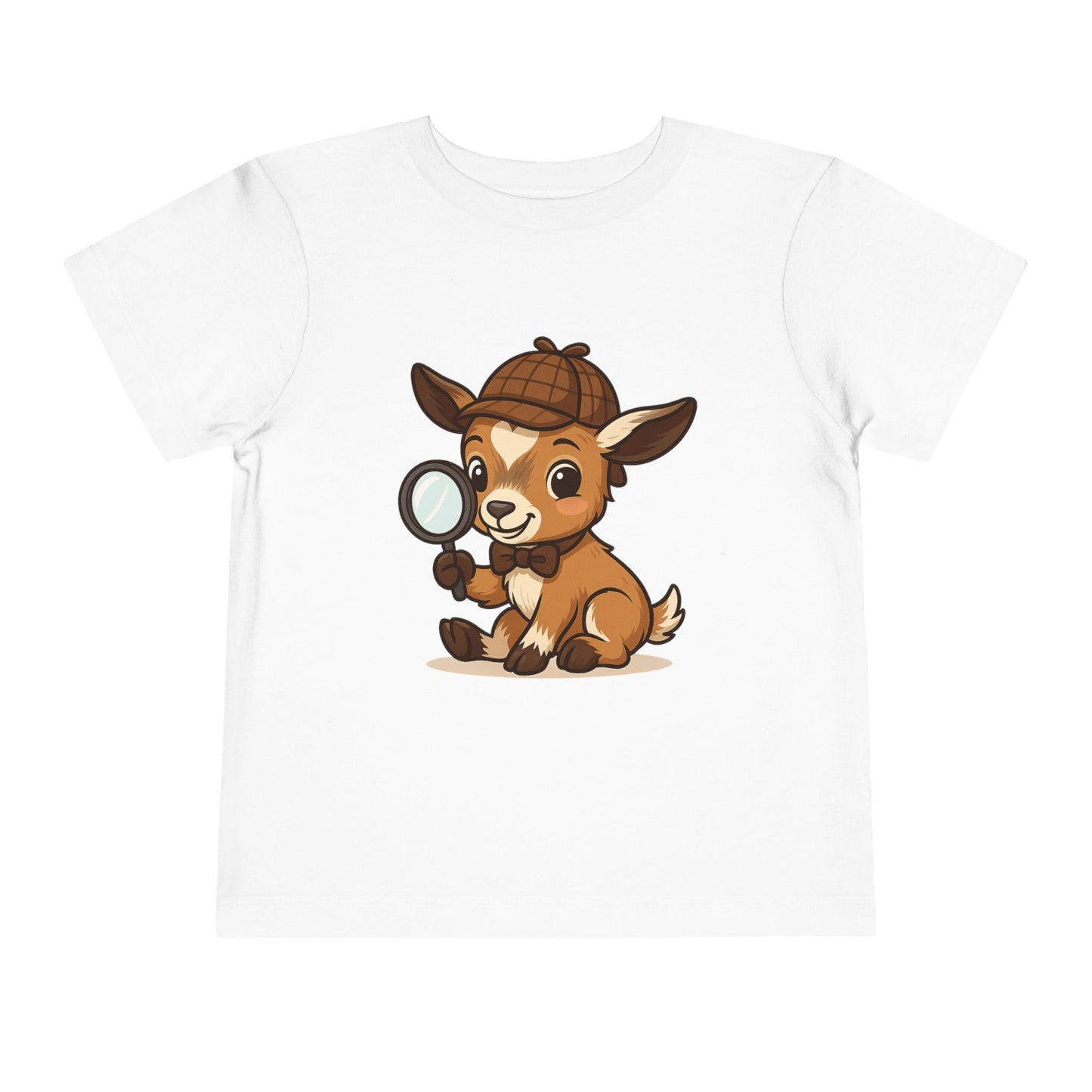 Smart Kid T-Shirt – Detective Toddler Tee | Unisex Baby Shirt | Cute Animal Graphic Top | Fun Playtime Outfit | Adorable Gift for Kids