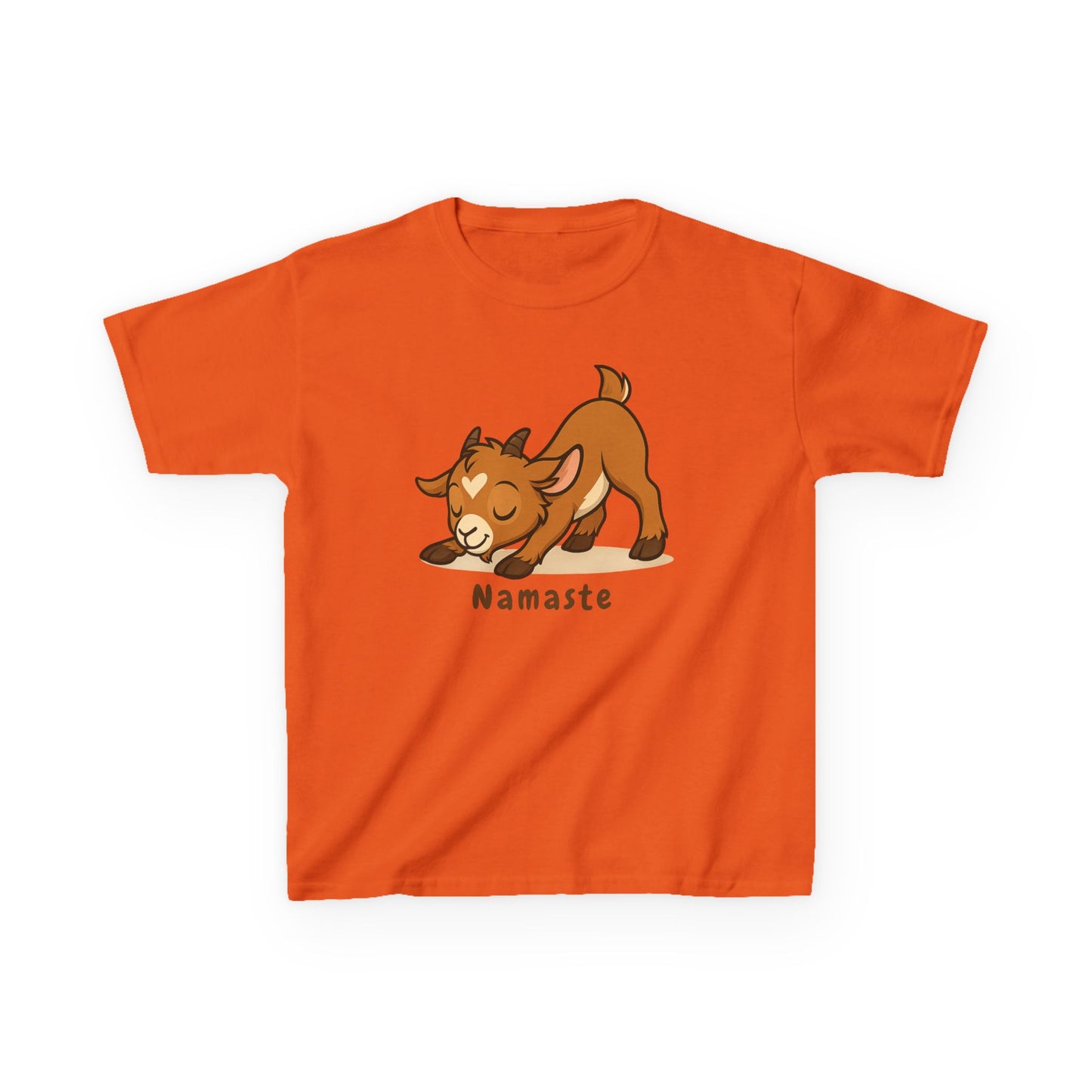 Youth Yoga Kid - Namaste T-Shirt | Cute Gift for Kids | Young Tee for Animal Lovers | Playful Kids Apparel | Kids Farm Shirt