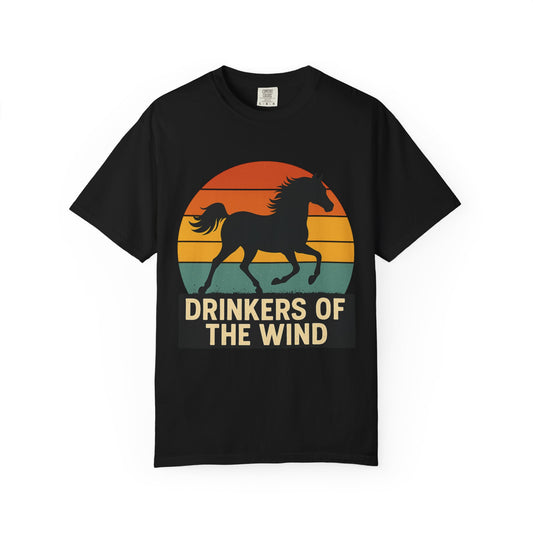Drinkers of the Wind T-Shirt | Vintage Horse Tee | Equestrian Gift | Retro Horse Rider Shirt | Horse Lover Apparel