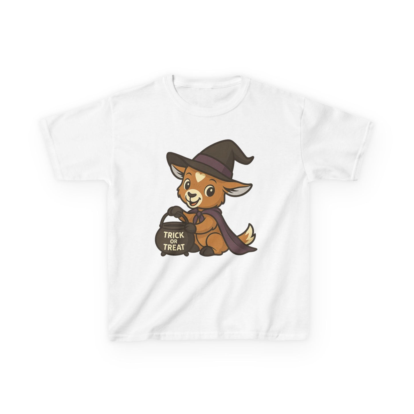 Youth Halloween 1 - Witchy Trick or Treat Kid T-Shirt | Exclusive HorsePlay Gifts Art