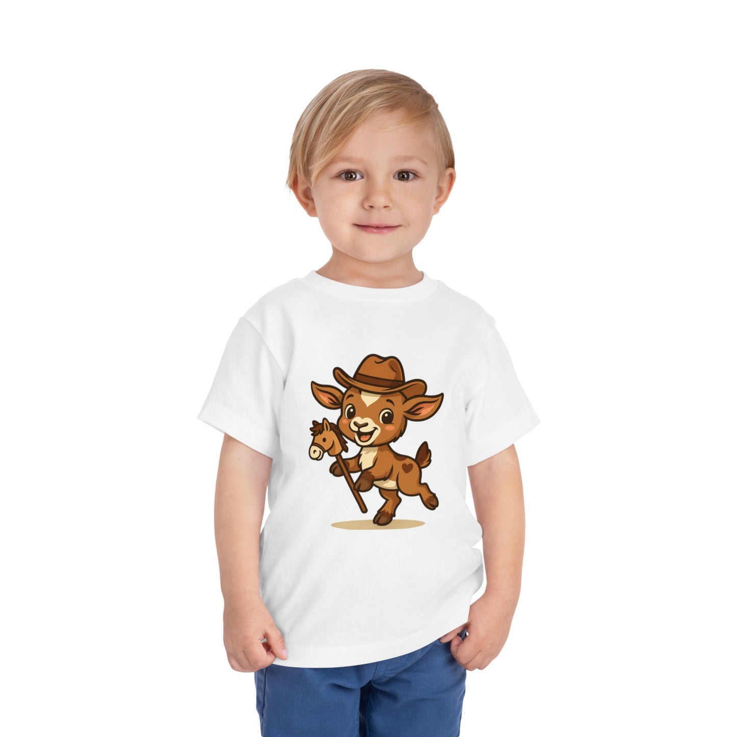 Rodeo Kid T-Shirt – Country Farm Style Kids Tee | Rustic Western Theme Shirt | Playful Animal Graphic Top | Fun Gift for Boys & Girls