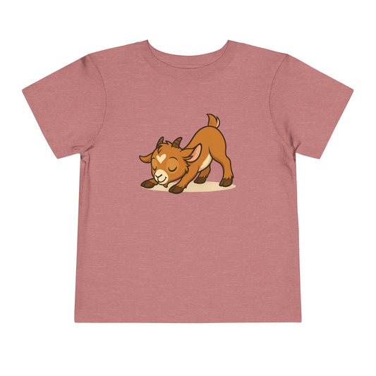 Toddler Yoga Kid T-Shirt | Cute Baby Gift | Farm Animal Apparel | Children's Fashion | Fun Toddler Outfit