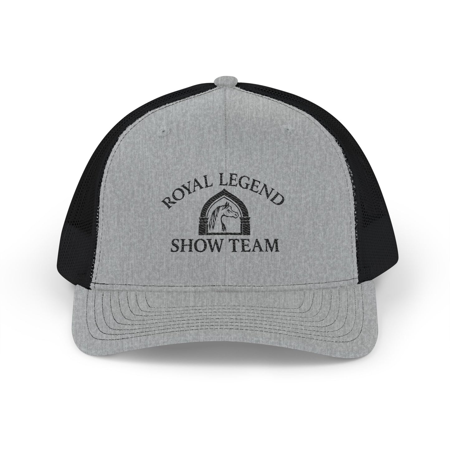 Royal Legend Show Team Hat | Embroidered Horse & Rider Cap | Equestrian Gift | Horse Lover Trucker Hat