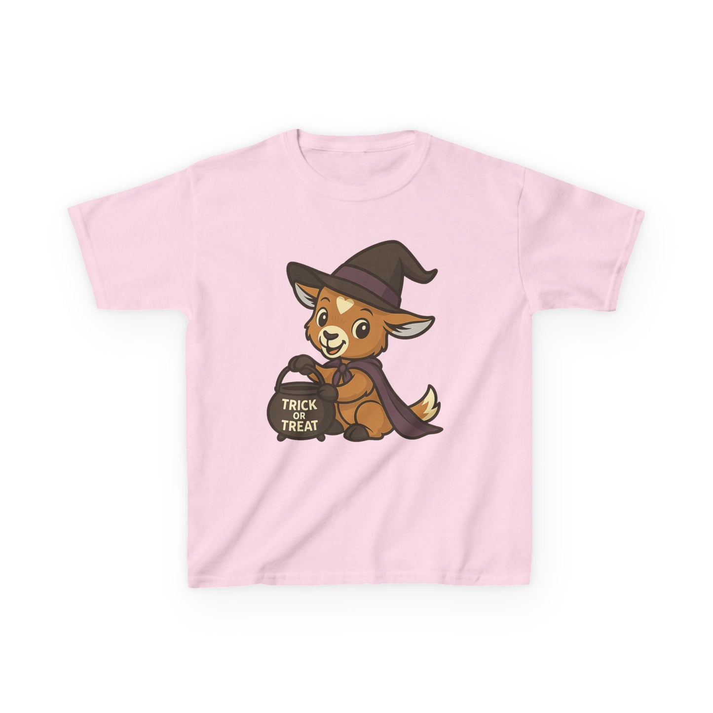 Youth Halloween 1 - Witchy Trick or Treat Kid T-Shirt | Exclusive HorsePlay Gifts Art