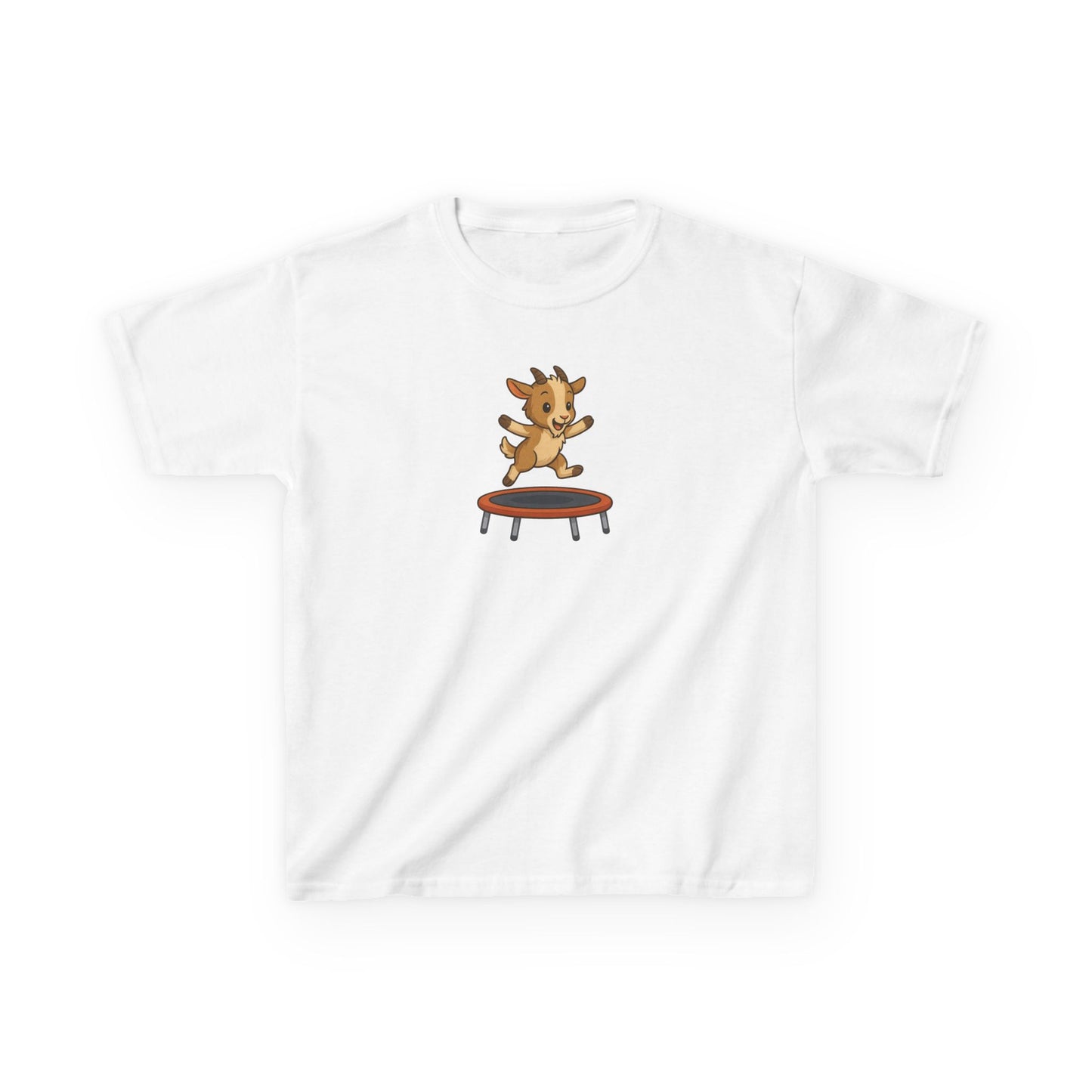 Youth Bouncy Kid T-Shirt | Fun Kids Cotton Shirt | Birthday Gift for Kids | Trampoline Lover Tee | Cute Animal Tee