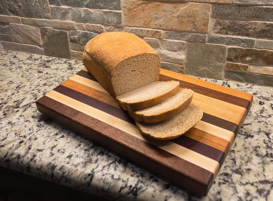 Fancy Wood Bread Knife