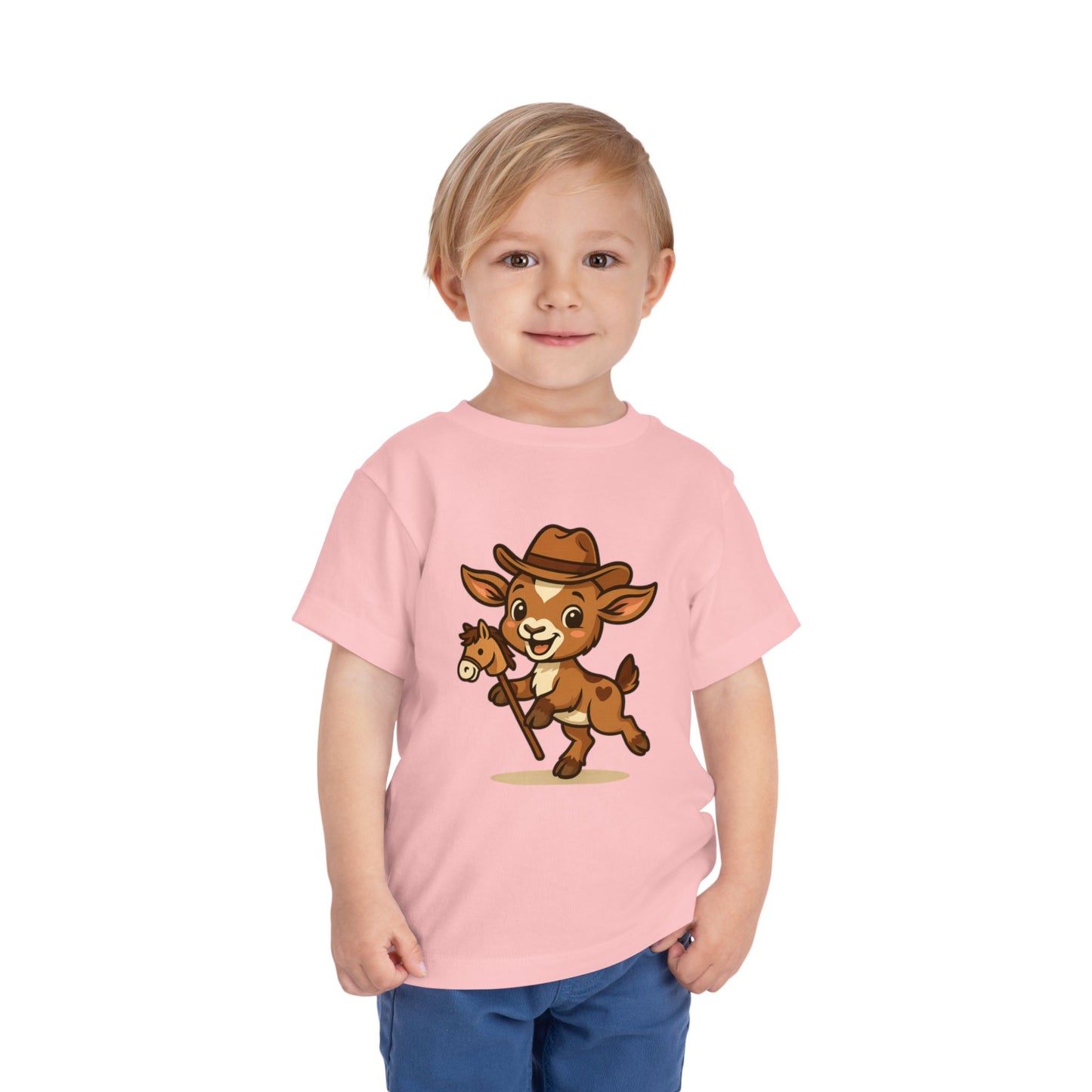Rodeo Kid T-Shirt – Country Farm Style Kids Tee | Rustic Western Theme Shirt | Playful Animal Graphic Top | Fun Gift for Boys & Girls