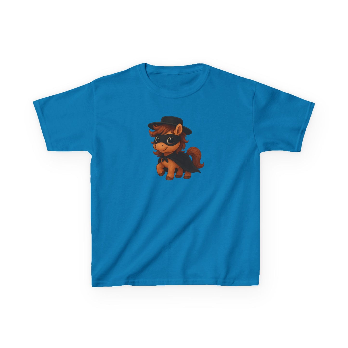 Youth Zorro Pony T-Shirt | Perfect for Birthdays | Playdates and Everyday Wear | Kids Apparel | Pony Lover Tee