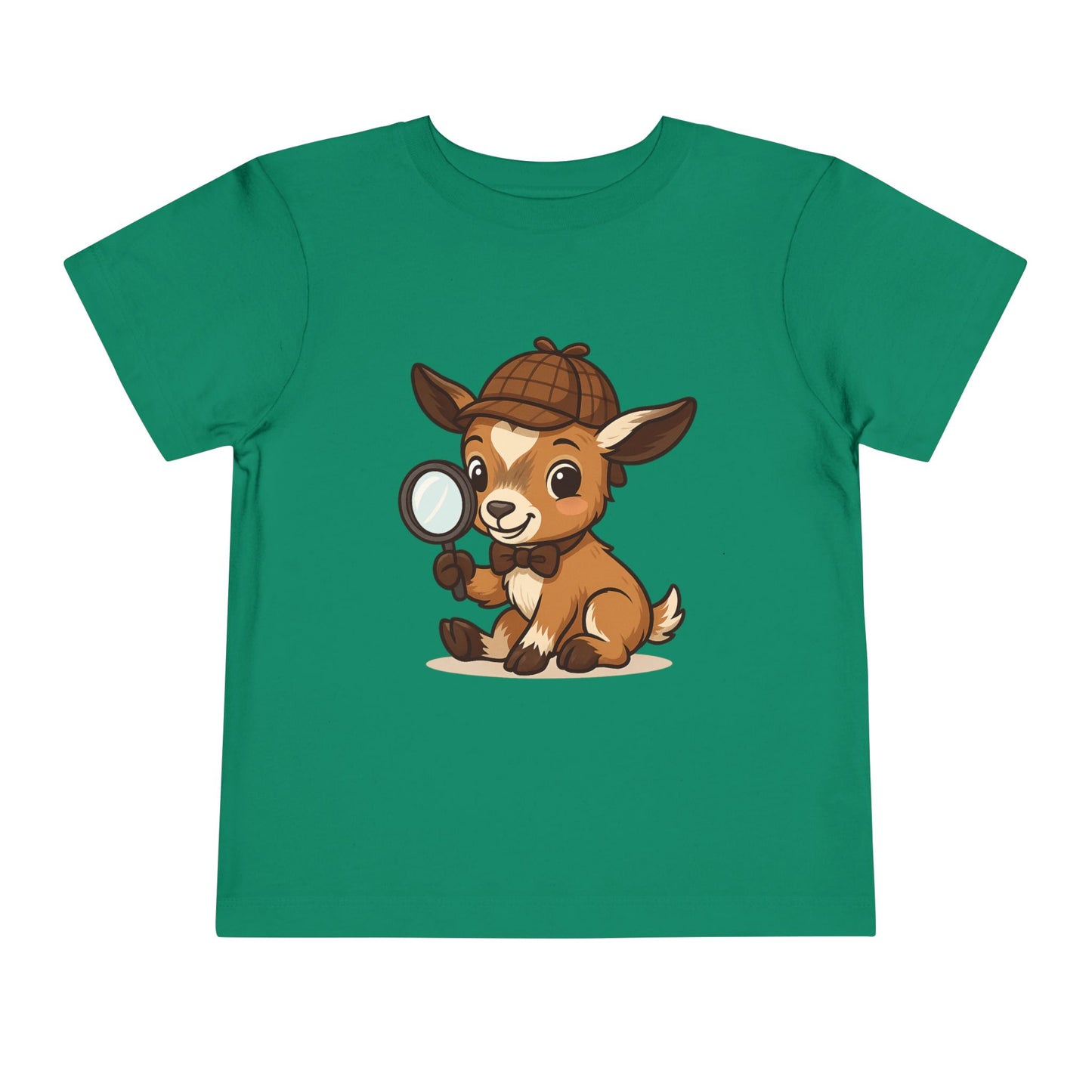 Smart Kid T-Shirt – Detective Toddler Tee | Unisex Baby Shirt | Cute Animal Graphic Top | Fun Playtime Outfit | Adorable Gift for Kids