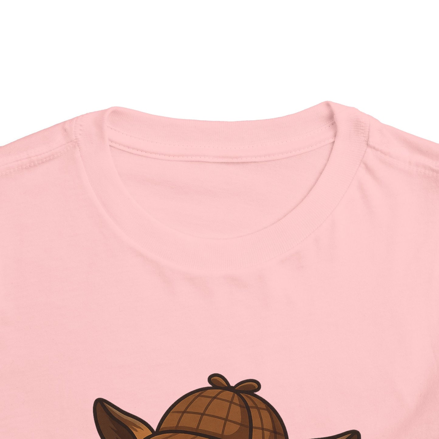 Smart Kid T-Shirt – Detective Toddler Tee | Unisex Baby Shirt | Cute Animal Graphic Top | Fun Playtime Outfit | Adorable Gift for Kids