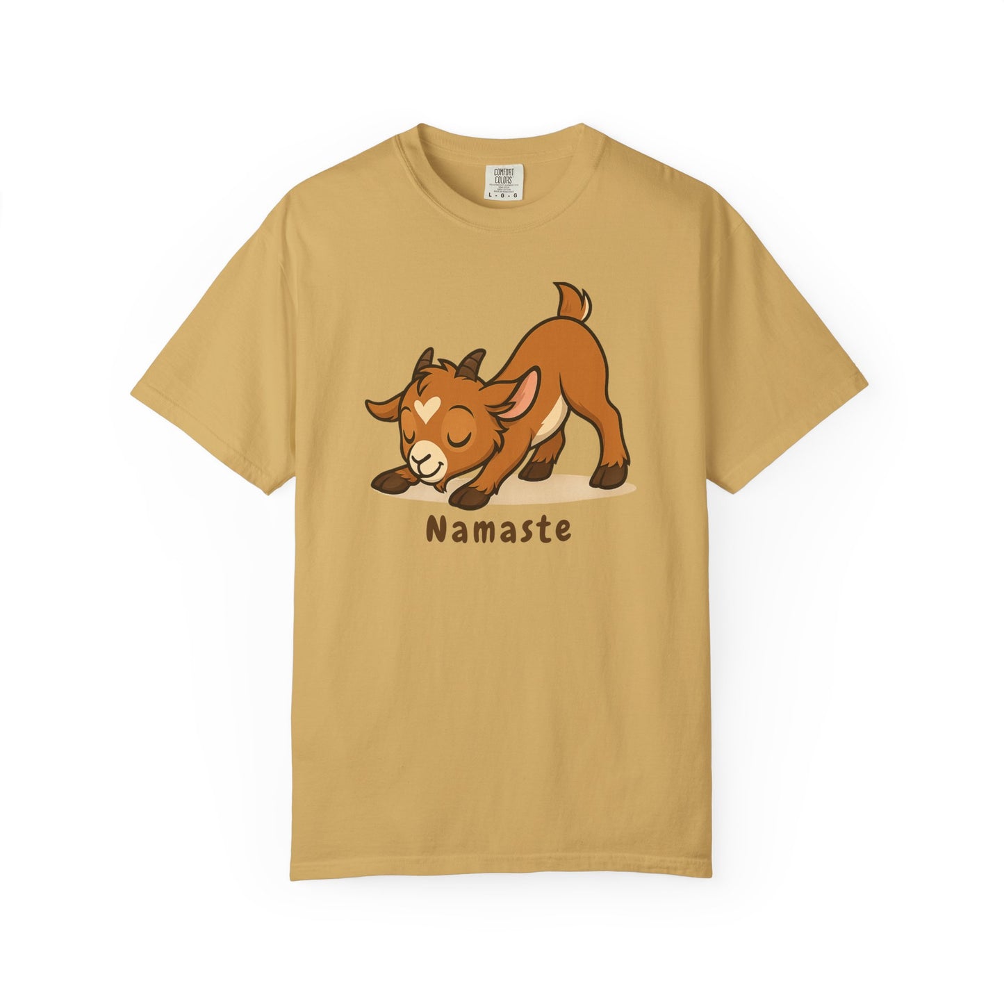 Yoga Kid - Namaste T-Shirt, Unisex Yoga Tee, Gift for Goat Lovers, Cute Animal Shirt, Relaxing Wear, Casual Everyday Top