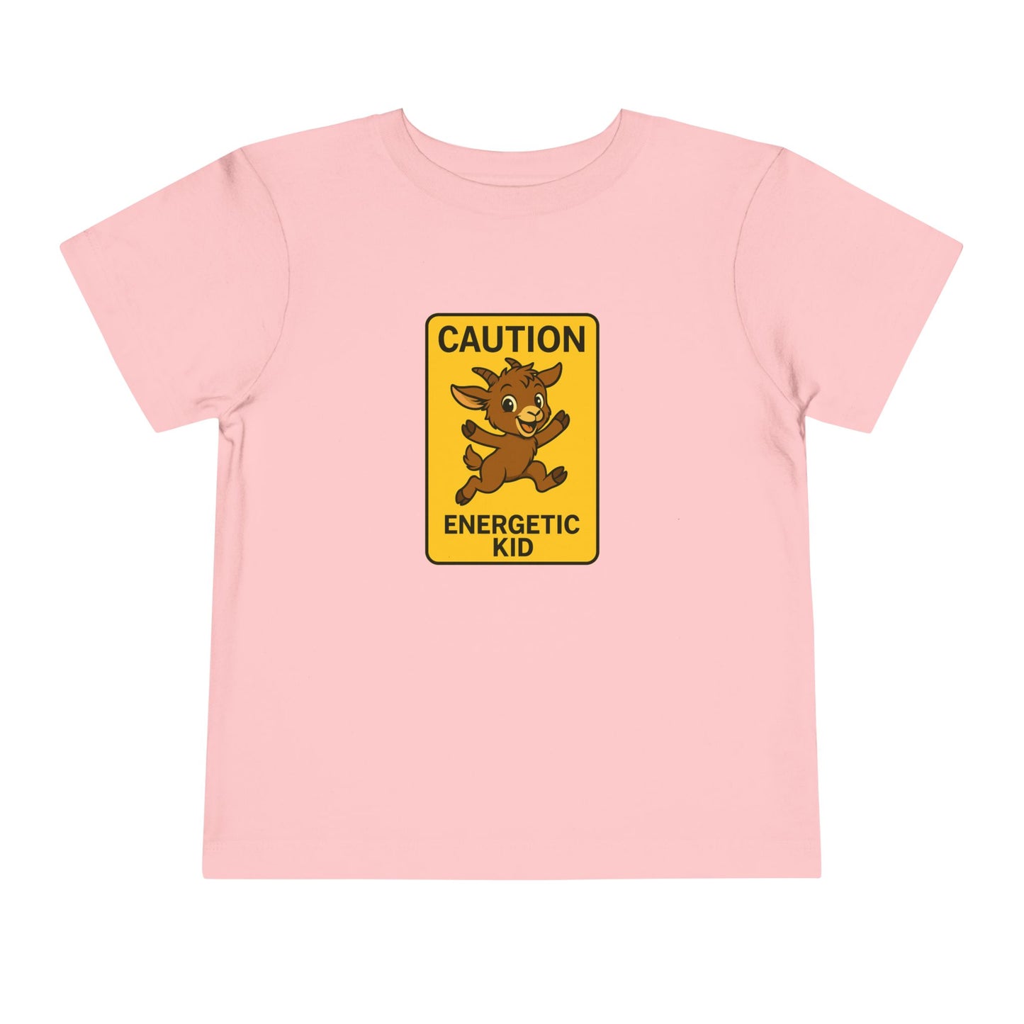 Toddler Energetic Kid T-Shirt | Funny Baby Shirt | Birthday Gift | Playful Tee for Toddlers | Summer Outfit Wear