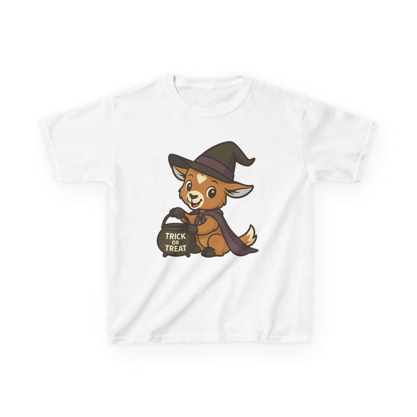 Toddler Halloween 1 - Witchy Trick or Treat Kid T-Shirt | Cute Kid Halloween T-Shirt | Exclusive HorsePlay Gifts Art