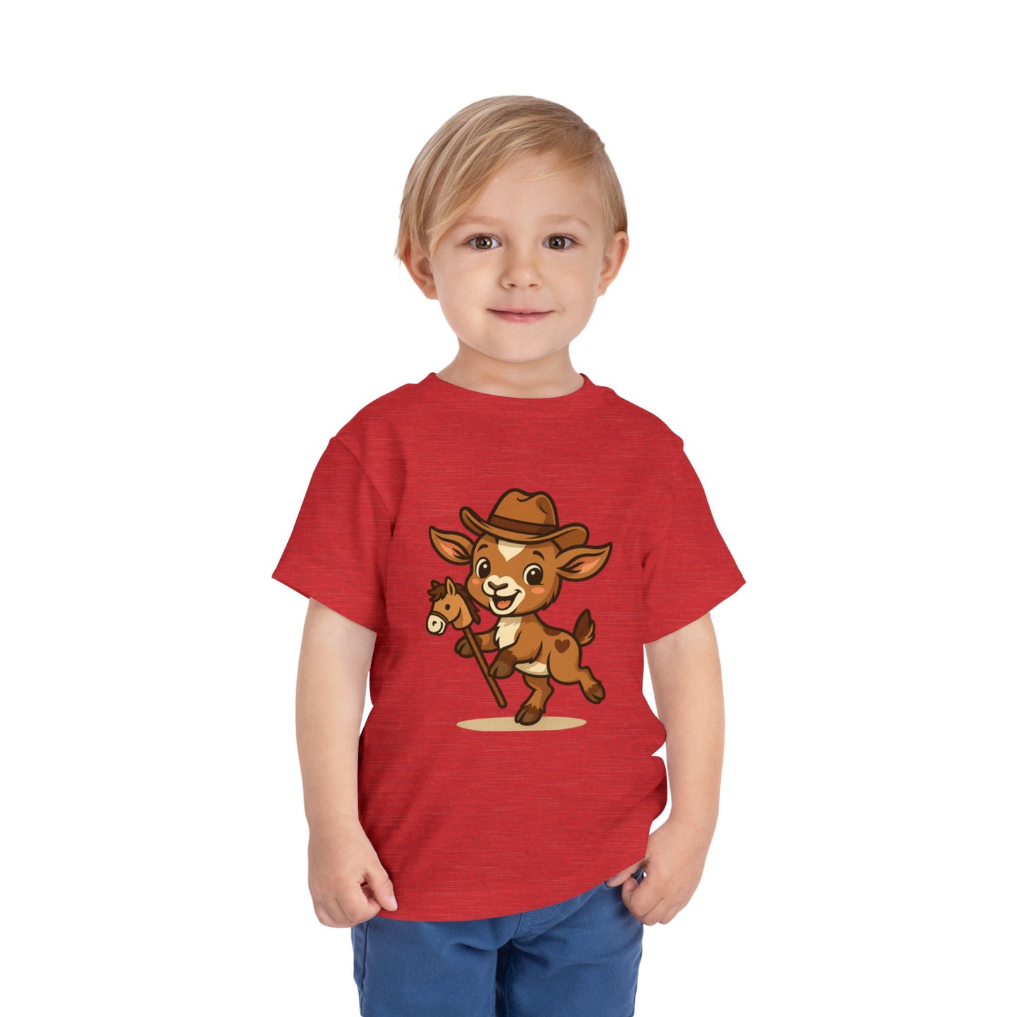 Rodeo Kid T-Shirt – Country Farm Style Kids Tee | Rustic Western Theme Shirt | Playful Animal Graphic Top | Fun Gift for Boys & Girls
