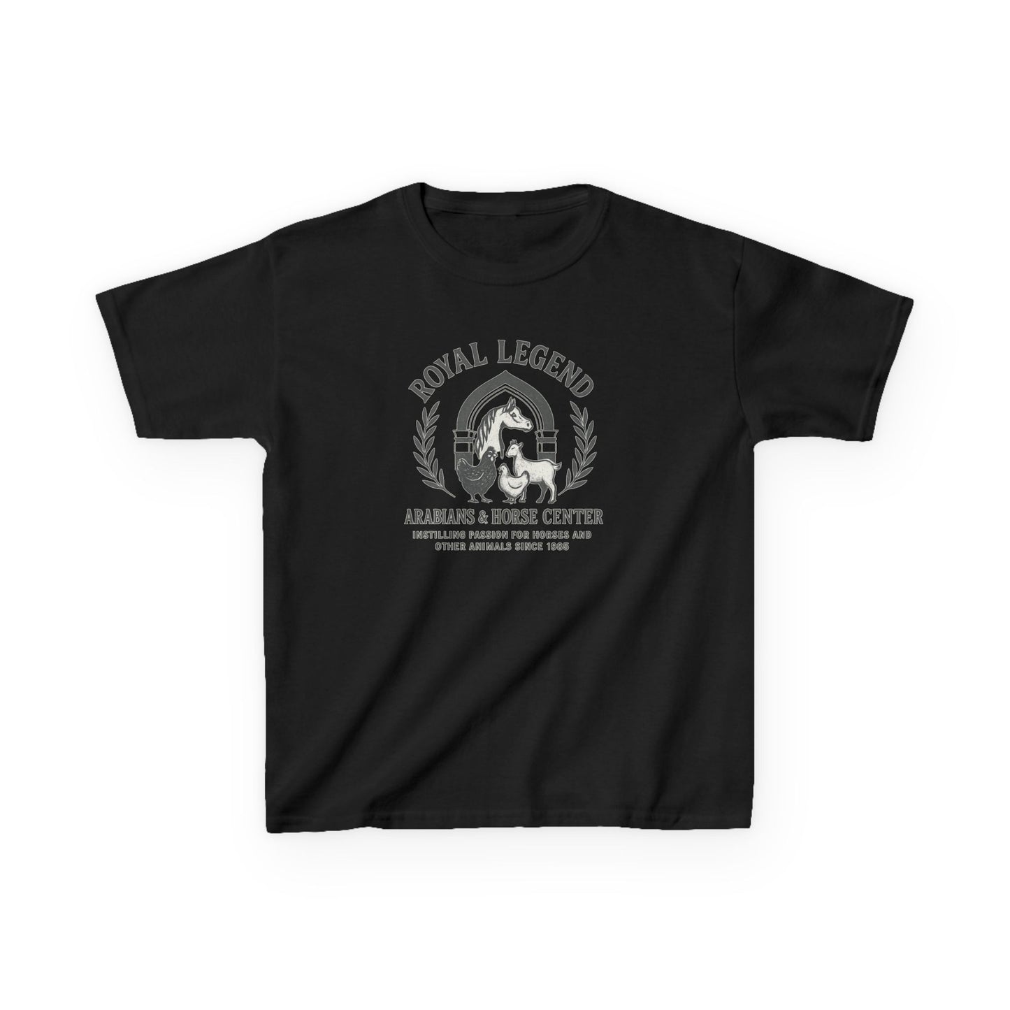 Youth Vintage Royal Legend T-Shirt | Kids Casual Wear | Comfy Top for Children | Ideal Gift for young farm lovers