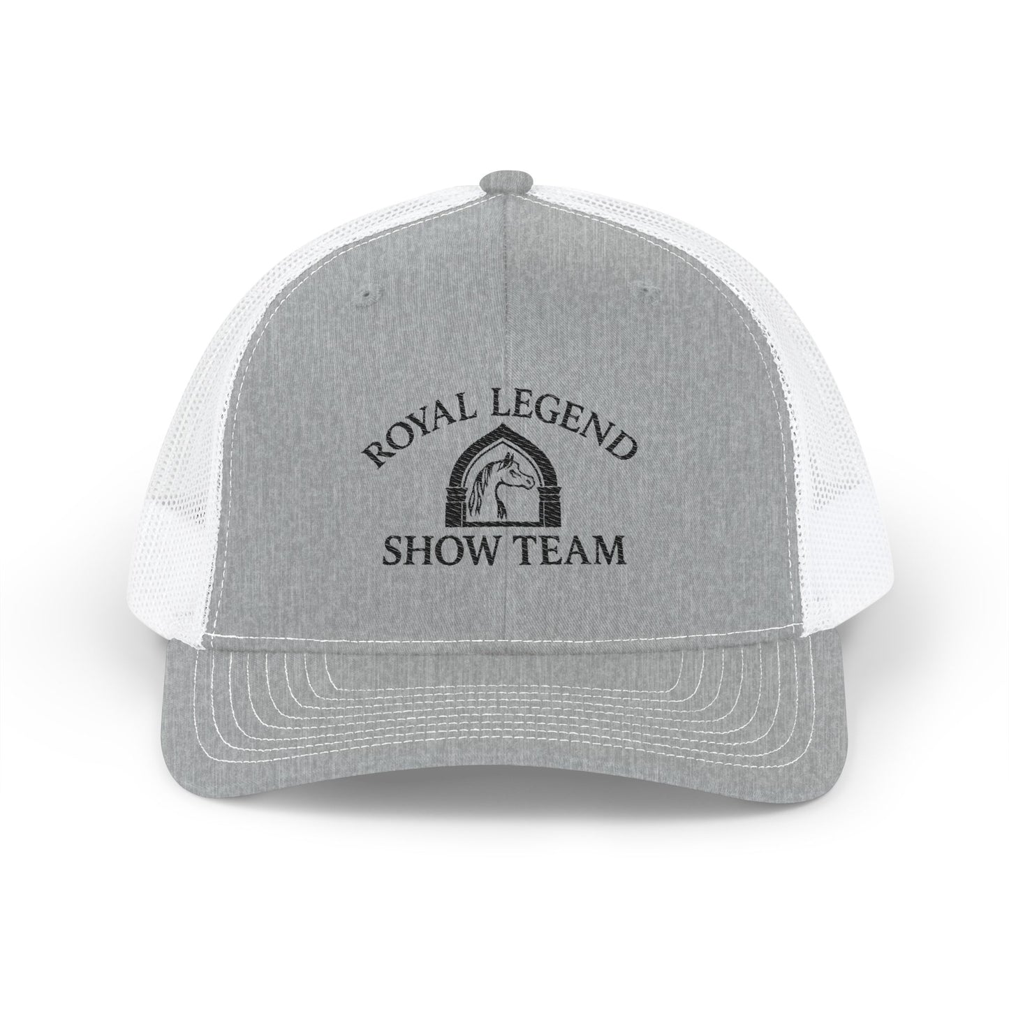 Royal Legend Show Team Hat | Embroidered Horse & Rider Cap | Equestrian Gift | Horse Lover Trucker Hat