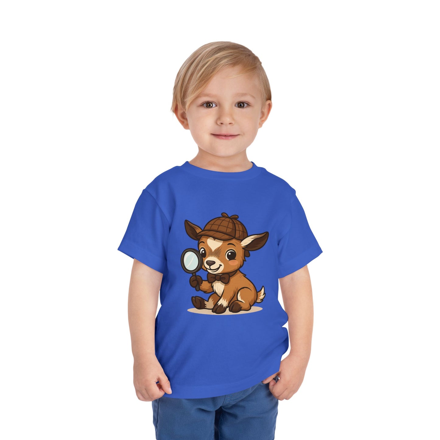 Smart Kid T-Shirt – Detective Toddler Tee | Unisex Baby Shirt | Cute Animal Graphic Top | Fun Playtime Outfit | Adorable Gift for Kids