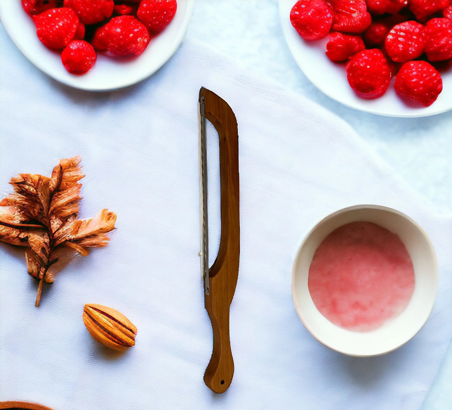 Fancy Wood Bread Knife