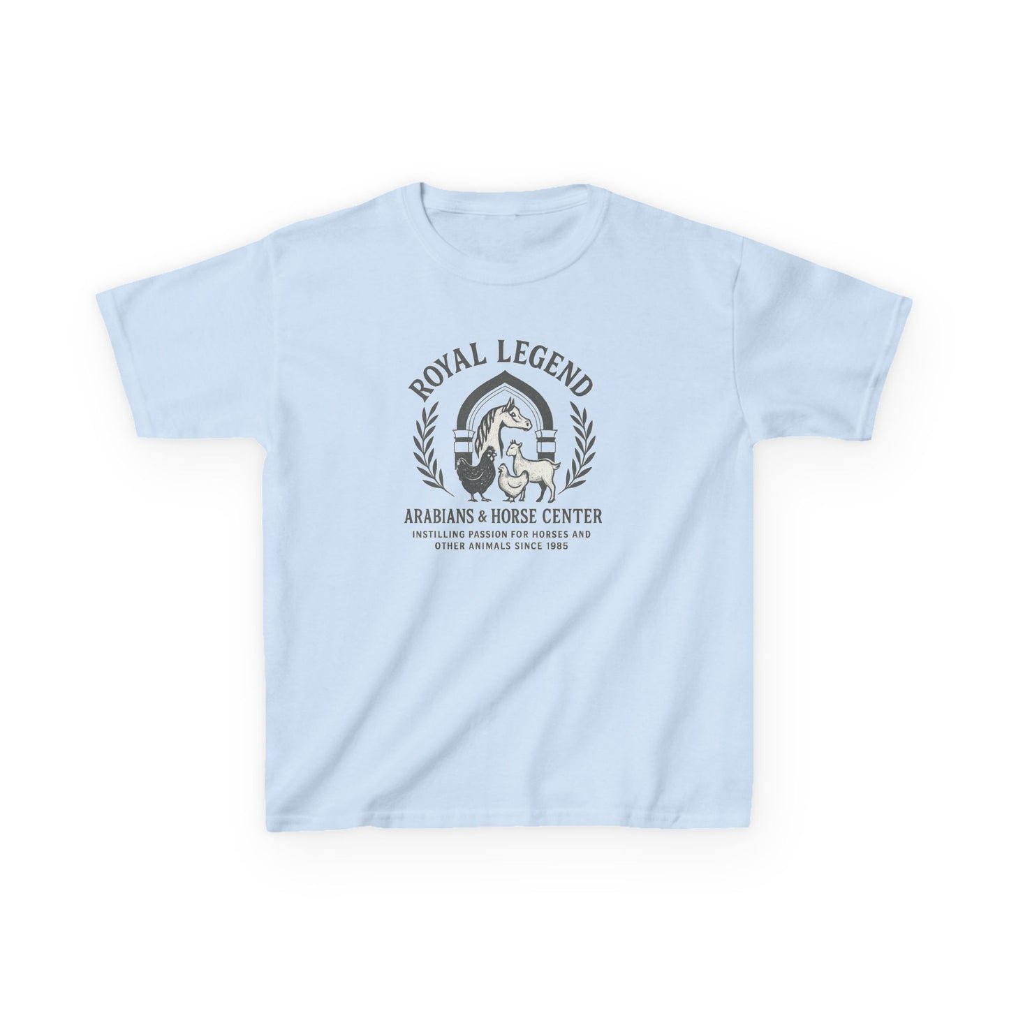Youth Vintage Royal Legend T-Shirt | Kids Casual Wear | Comfy Top for Children | Ideal Gift for young farm lovers