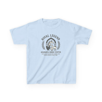 Youth Vintage Royal Legend T-Shirt | Kids Casual Wear | Comfy Top for Children | Ideal Gift for young farm lovers