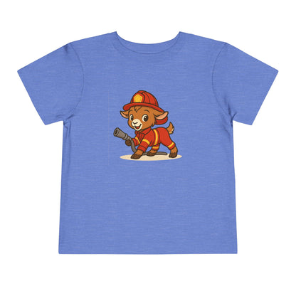 Toddler Fireman Kid T-Shirt | Baby Fireman Shirt | Cute Toddler Shirt | Firefighter Costume Tee | Birthday Gift for Baby