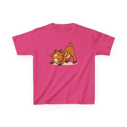 Youth Yoga Kid T-Shirt, Cute Animal Shirt for Children, Fun Gift for Birthdays, Playful Design for Animal Lovers, Ideal for Casual Wear