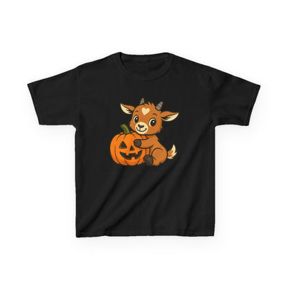 Youth Halloween 4 - Pumpkin Hug Kid T-Shirt | Adorable Pumpkin Kid's Tee | Fall Youth Outfit | Playful Kid's Apparel
