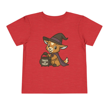 Toddler Halloween 1 - Witchy Trick or Treat Kid T-Shirt | Cute Toddler Halloween T-Shirt | Exclusive HorsePlay Gifts Art