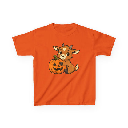 Youth Halloween 4 - Pumpkin Hug Kid T-Shirt | Adorable Pumpkin Kid's Tee | Fall Youth Outfit | Playful Kid's Apparel