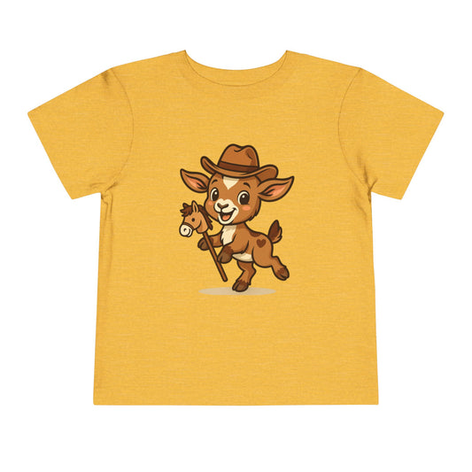 Rodeo Kid T-Shirt – Country Farm Style Kids Tee | Rustic Western Theme Shirt | Playful Animal Graphic Top | Fun Gift for Boys & Girls