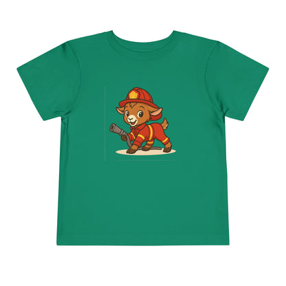 Toddler Fireman Kid T-Shirt | Baby Fireman Shirt | Cute Toddler Shirt | Firefighter Costume Tee | Birthday Gift for Baby