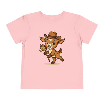 Toddler Rodeo Kid T-Shirt | Country Farm Style Baby Tee | Rustic Western Theme Shirt | Playful Animal Graphic Top | Fun Gift for Toddlers