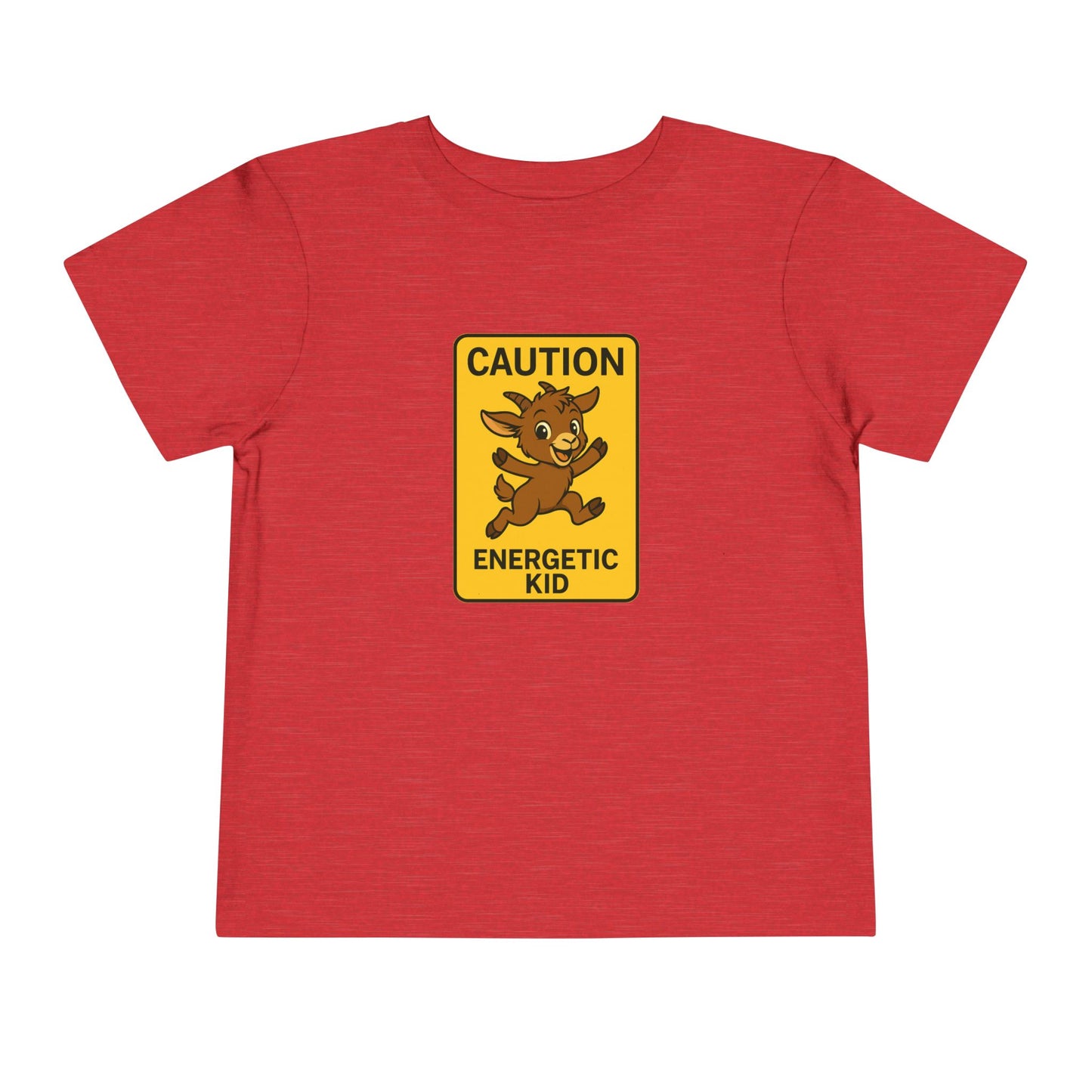 Toddler Energetic Kid T-Shirt | Funny Baby Shirt | Birthday Gift | Playful Tee for Toddlers | Summer Outfit Wear