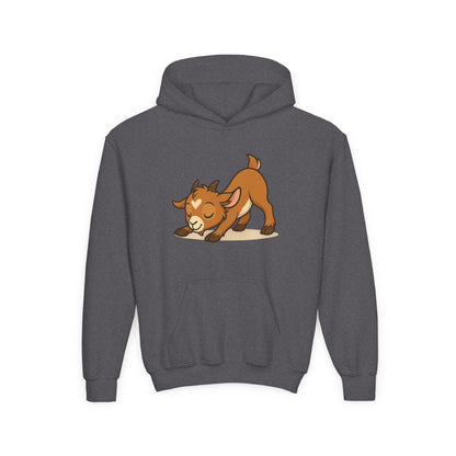 Youth Yoga Kid Hoodie | Adorable Pet Lover Hoodie | Ideal Gift for Young Animal Lovers | Cute and Comfy Hoodie for Children
