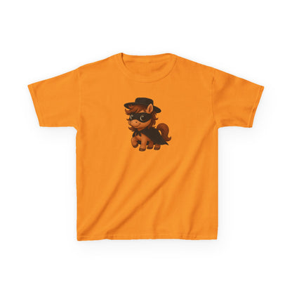 Youth Zorro Pony T-Shirt | Perfect for Birthdays | Playdates and Everyday Wear | Kids Apparel | Pony Lover Tee