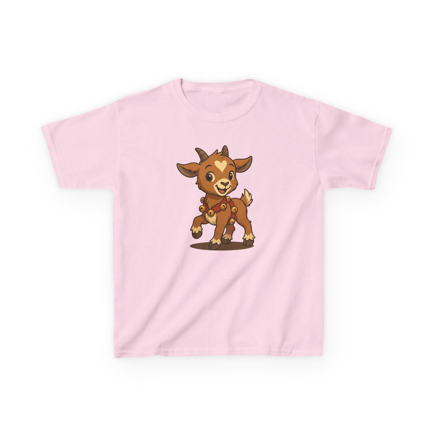 Youth Reindeer Kid T-Shirt | Kids Graphic Tee | Cute Cartoon Shirt for Children | Farm Animal Kid’s Tee