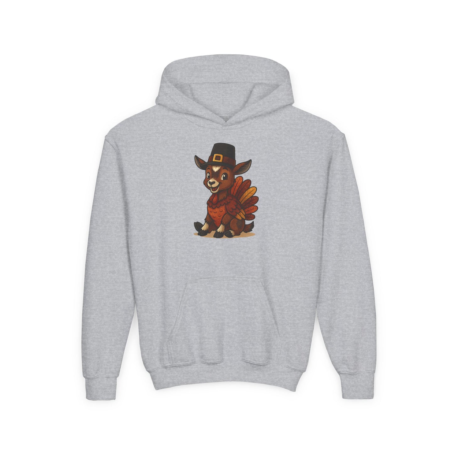 Youth Thanksgiving Kid Hoodie | Cute Turkey Hooded Sweatshirt | Kids Thanksgiving Hoodie | Cozy and Cute Hoodie