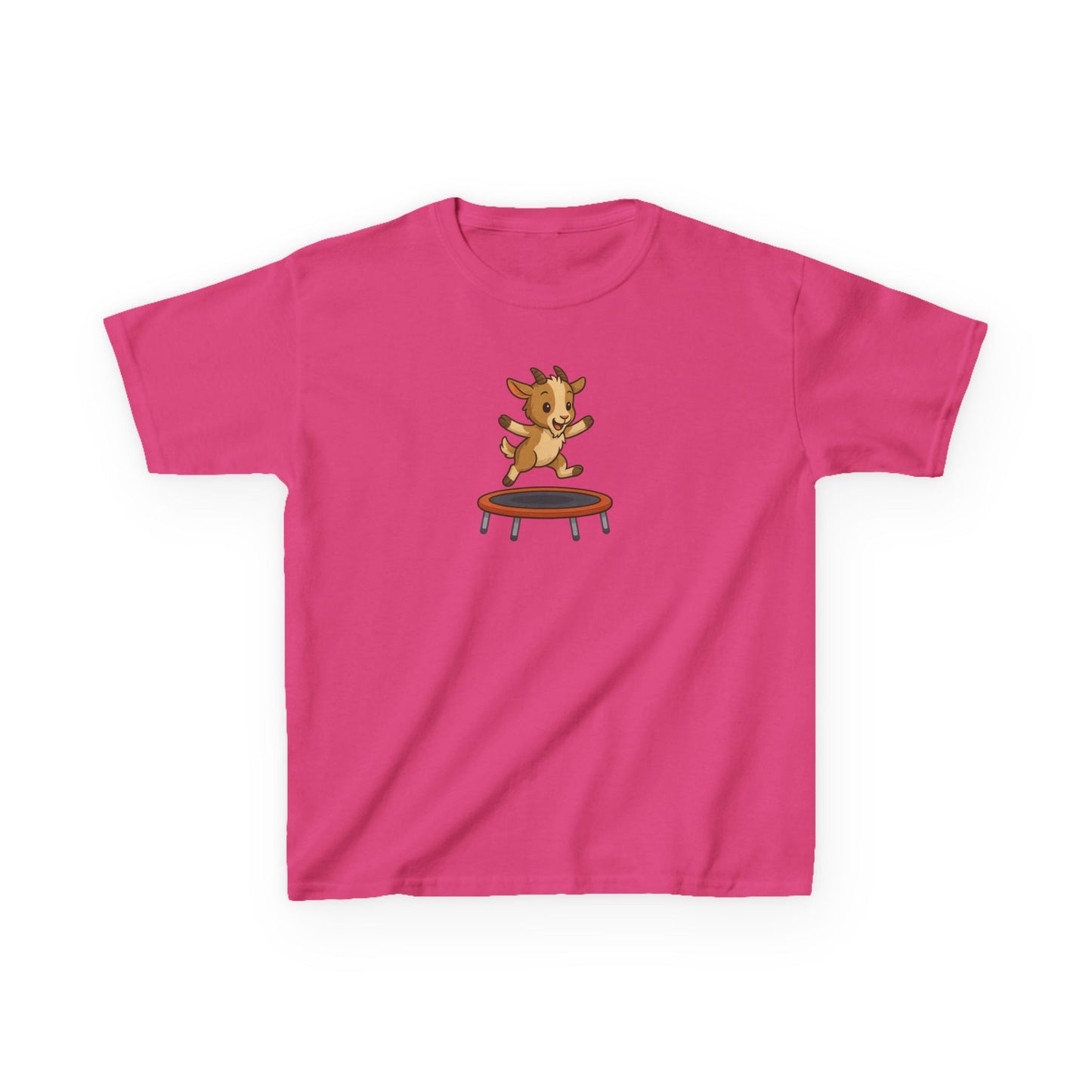Youth Bouncy Kid T-Shirt | Fun Kids Cotton Shirt | Birthday Gift for Kids | Trampoline Lover Tee | Cute Animal Tee