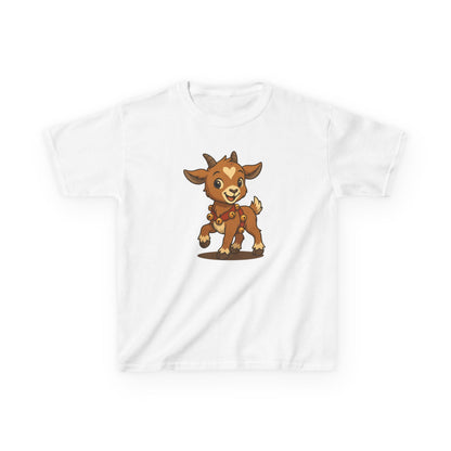Youth Reindeer Kid T-Shirt | Kids Graphic Tee | Cute Cartoon Shirt for Children | Farm Animal Kid’s Tee
