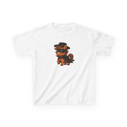 Youth Zorro Pony T-Shirt | Perfect for Birthdays | Playdates and Everyday Wear | Kids Apparel | Pony Lover Tee