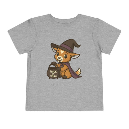 Toddler Halloween 1 - Witchy Trick or Treat Kid T-Shirt | Cute Toddler Halloween T-Shirt | Exclusive HorsePlay Gifts Art