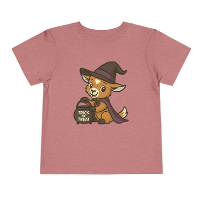 Toddler Halloween 1 - Witchy Trick or Treat Kid T-Shirt | Cute Toddler Halloween T-Shirt | Exclusive HorsePlay Gifts Art